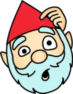 Sticker Гном @modnyashki_vip - 3