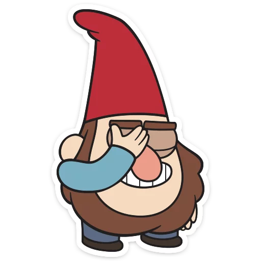 Sticker Гномы Гравити фолз :: @stickroom - 11