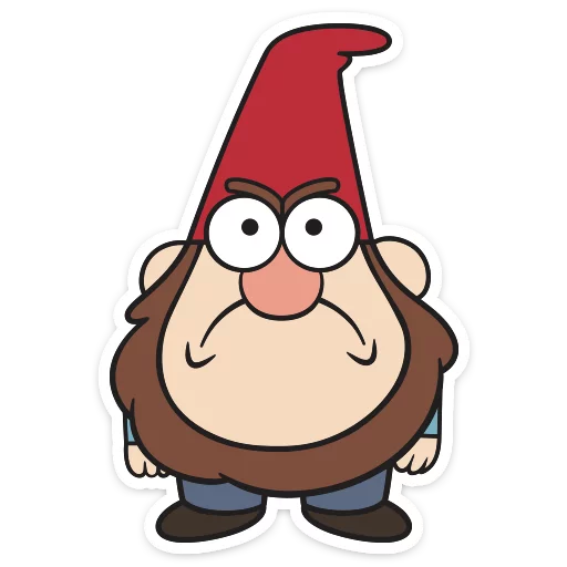 Sticker Гномы Гравити фолз :: @stickroom - 7