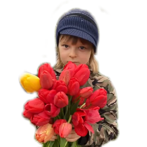 цветок человеческое лицо ребёнок
