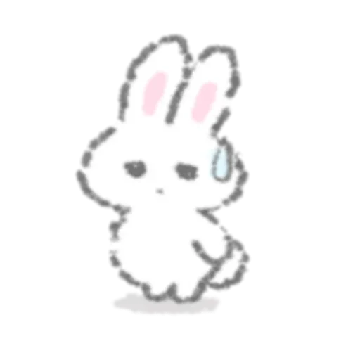 кролик кролики и зайцы эскиз