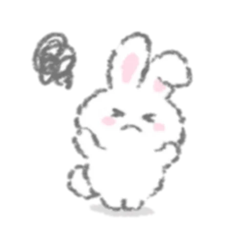 кролик кролики и зайцы эскиз