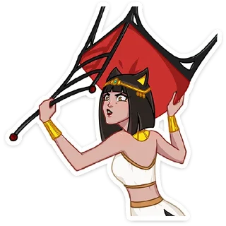 Стикер Богиня Баст от @TgSticker - 2