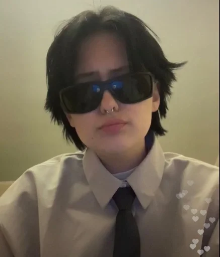 person human face necktie