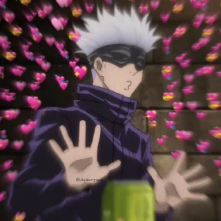 Стикер gojo satoru  [ @blurit_up ] - 9