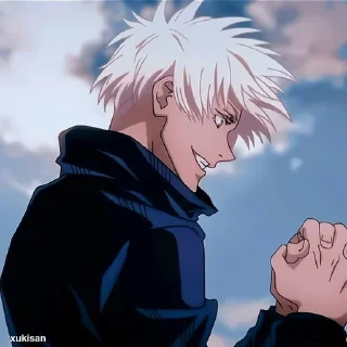 Стикер gojo satoru  [ @blurit_up ] - 4