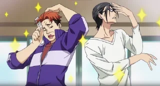 Sticker Океан дуже голих мужиків - 2