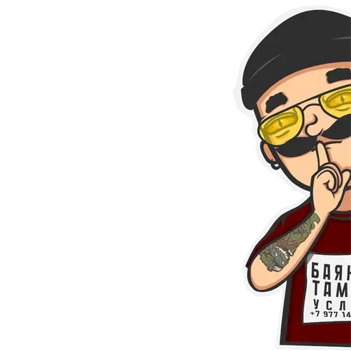 Sticker golos_omeriki - 1