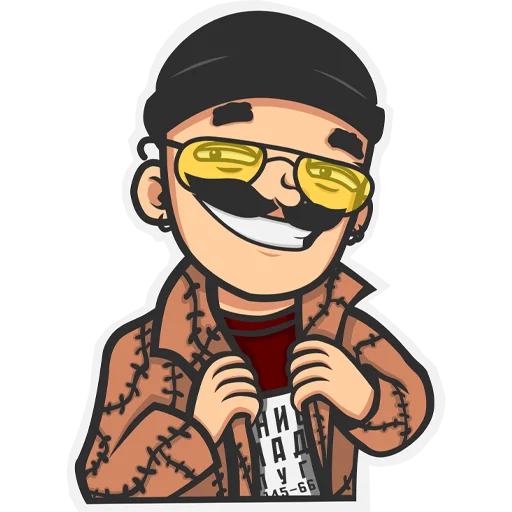 Sticker golos_omeriki - 1