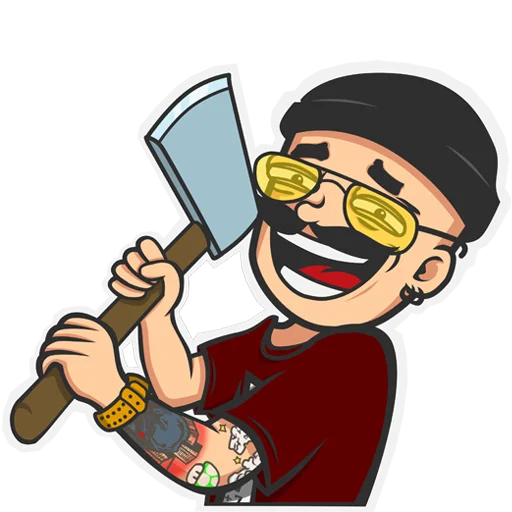 Sticker golos_omeriki - 1