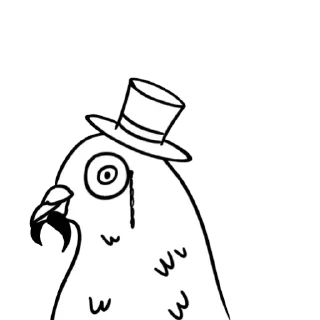 Sticker Голубь Мира - 4