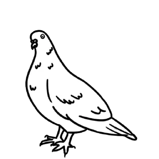 Sticker Голубь Мира - 9