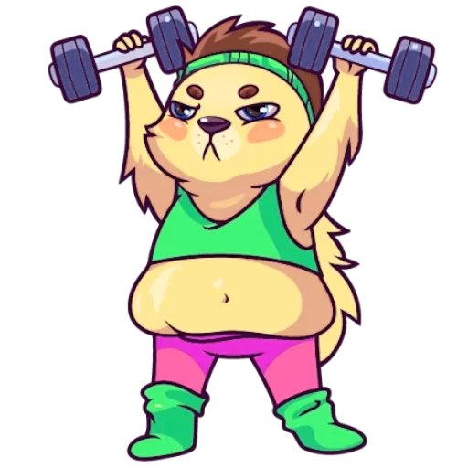 Sticker Голубоглазый Ёжик - 4