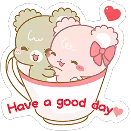 Стикер Good Morning - 4