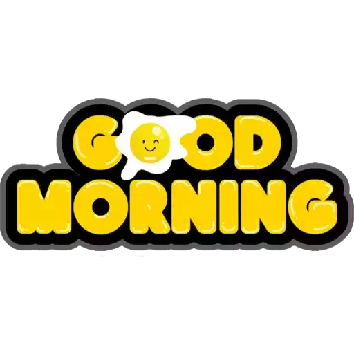 Стикер Good Morning - 3