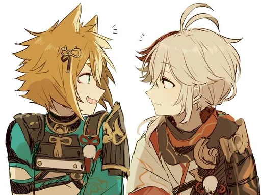 Стикер gorokazuhafordgenshin - 1