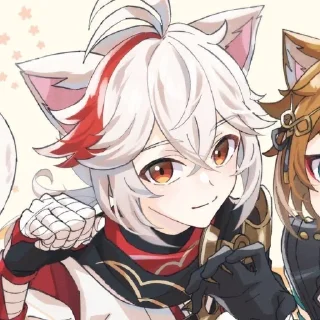 Sticker 𐌲𐌏Р𐌏 & 𐌺АДЗУ𐌗А  •  @fordgenshin - 7