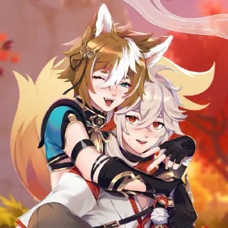 Sticker 𐌲𐌏Р𐌏 & 𐌺АДЗУ𐌗А  •  @fordgenshin - 9