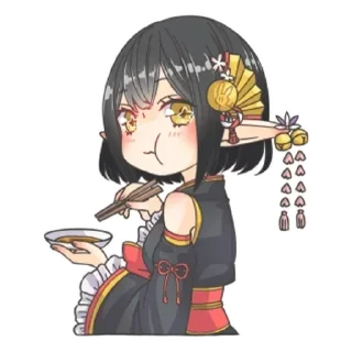 Sticker Госпожа-тян - @tg_sticks - 3