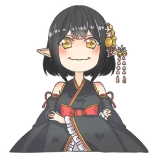 Sticker Госпожа-тян - @tg_sticks - 9