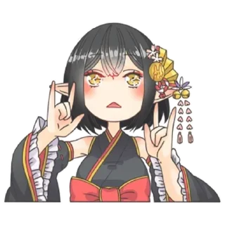 Sticker Госпожа-тян - @tg_sticks - 6