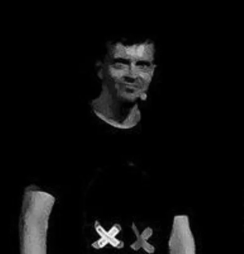 человеческое лицо Человек чёрный