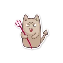 Sticker Gray Kitten @stickersb2b - 8