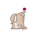 Sticker Gray Kitten @stickersb2b - 0