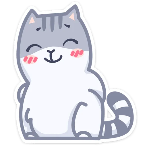 кошка клипарт мультфильм