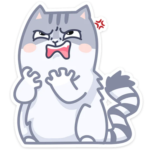 клипарт кошка иллюстрация