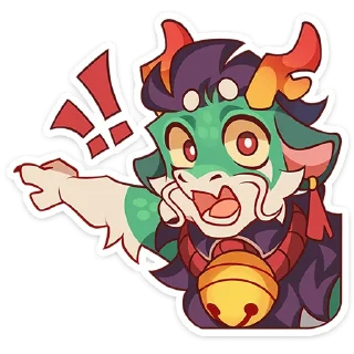 Sticker Грин от @TgSticker - 1