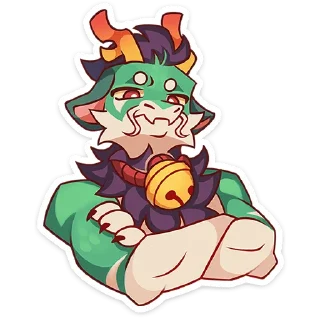 Sticker Грин от @TgSticker - 8