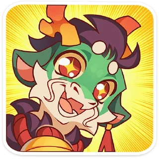 Sticker Грин от @TgSticker - 2