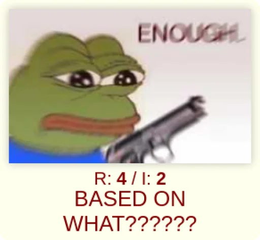 Sticker Greentext Shiptoasting Stickers @greentextshitposting - 2