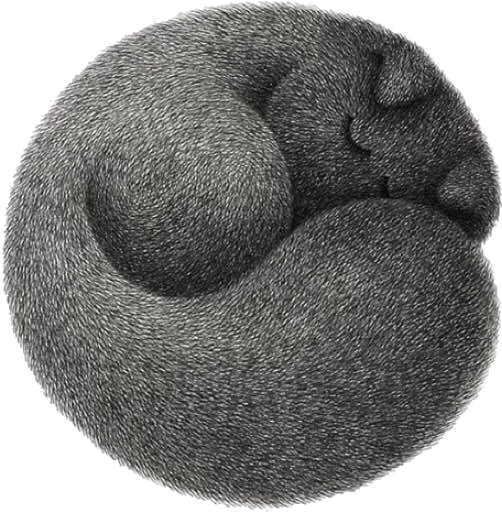 Sticker Grey cat @tvstickers - 0