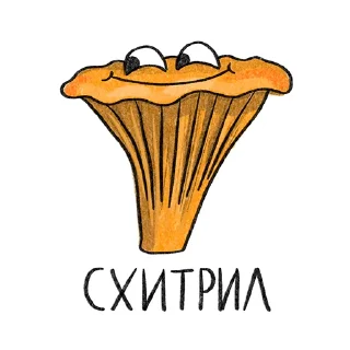 Sticker Рязанские грибы - 5