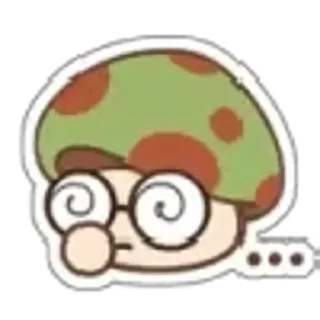 Стикер Грибочки @TgEmojiBot - 10