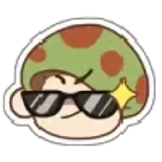 Стикер Грибочки @TgEmojiBot - 9