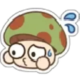 Стикер Грибочки @TgEmojiBot - 1