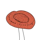 Sticker Грибы - 8