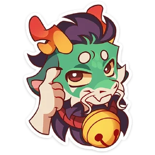 Sticker Грин без надписей @stickers_vk - 3