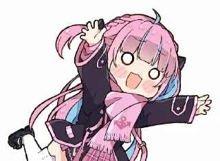 Стикер Gura和宝宝的奇奇怪怪 - 6