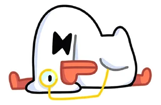 Стикер @tgsticker Гусь - за мат кусь без надписей! - 7