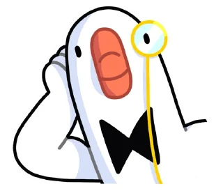 Стикер @tgsticker Гусь - за мат кусь без надписей! - 3