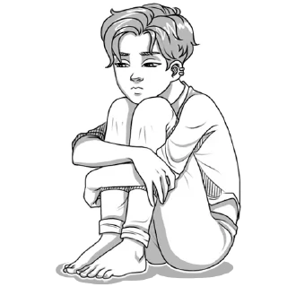 Стикер Gvai boy - 3