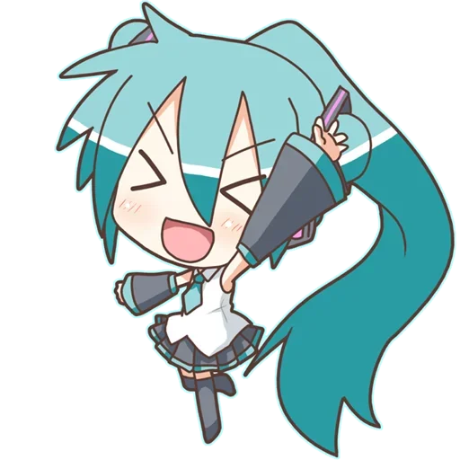 Hatsune Miku @anime_stickerr - 