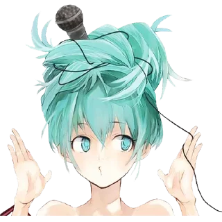 Стикер Hatsune Miku @anime_stickerr - 0