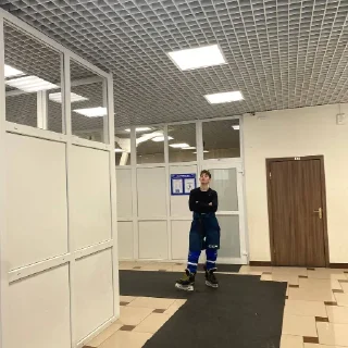 Стикер ХК Девон🤍💙🏒автор: @Pol9I - 11