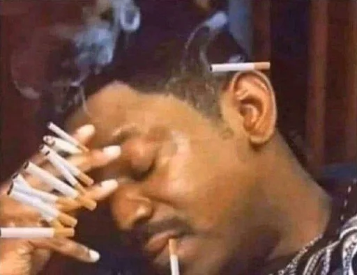 person human face tobacco products