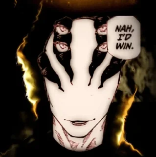 Стикер Hah, I'd win (@btcc111) - 6